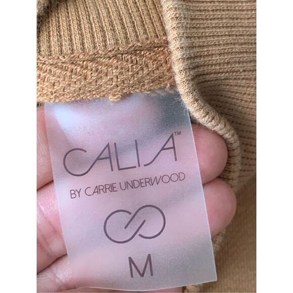 CALIA By Carrie Underwood French Terry Mock Neck Pullover - Picture 8 of 11